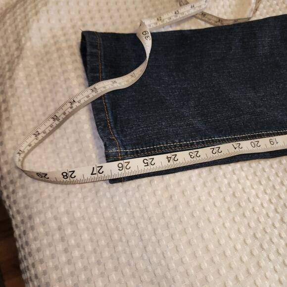 ONE 5 ONE EUC WOMEN'S SIZE 16 ORNATE DENIM BLUE JEANS - Picture 6 of 12